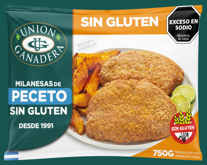 Milanesas de Peceto sin gluten UNION GANADERA 750 grs