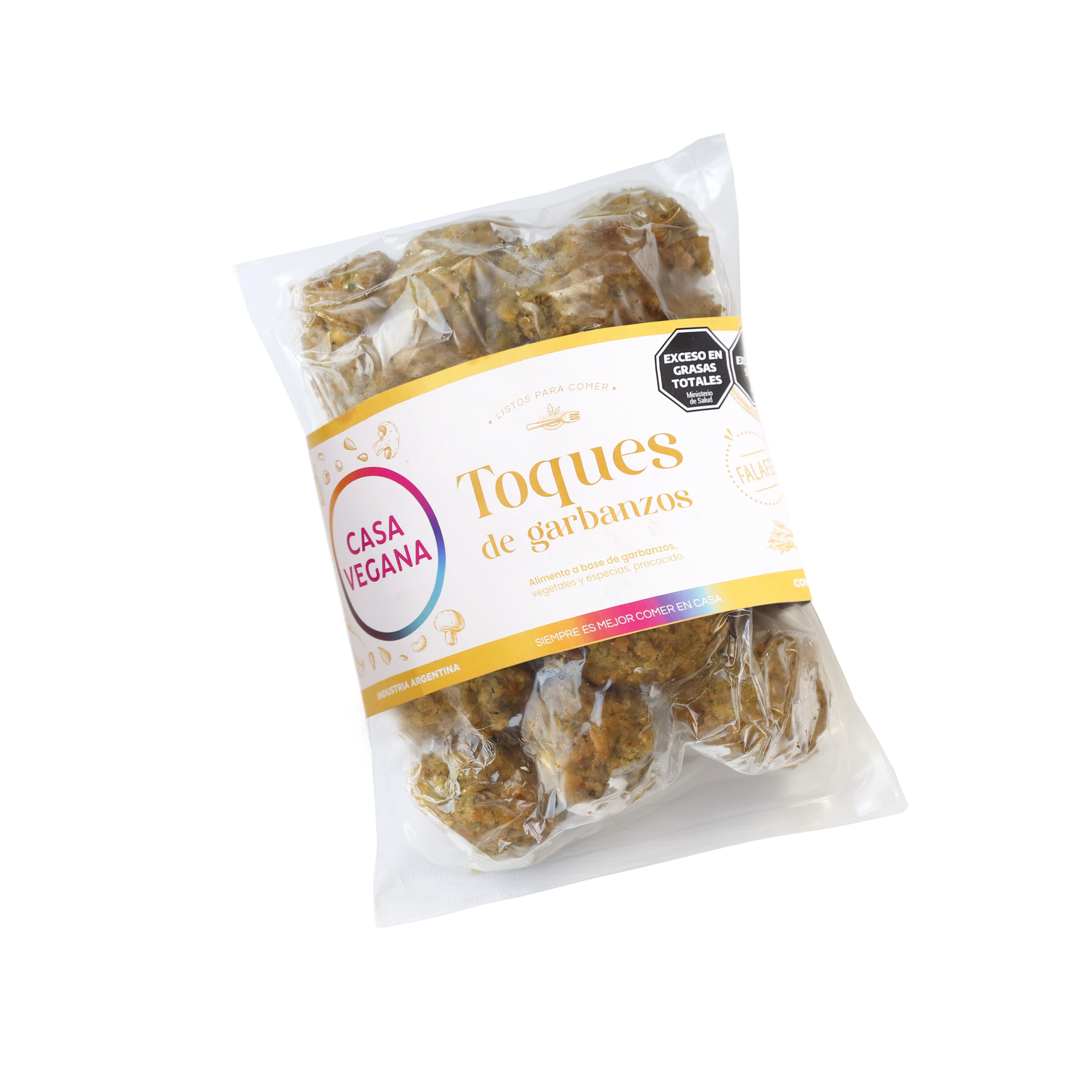 TOQUES GARBANZOS CASA VEGANA 420 gramos