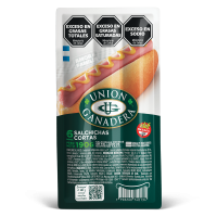 6 Salchichas Cortas UNIÓN GANADERA 190g