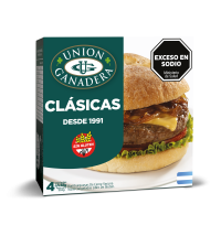 4 Hamburguesas clásicas Unión Ganadera 83grs