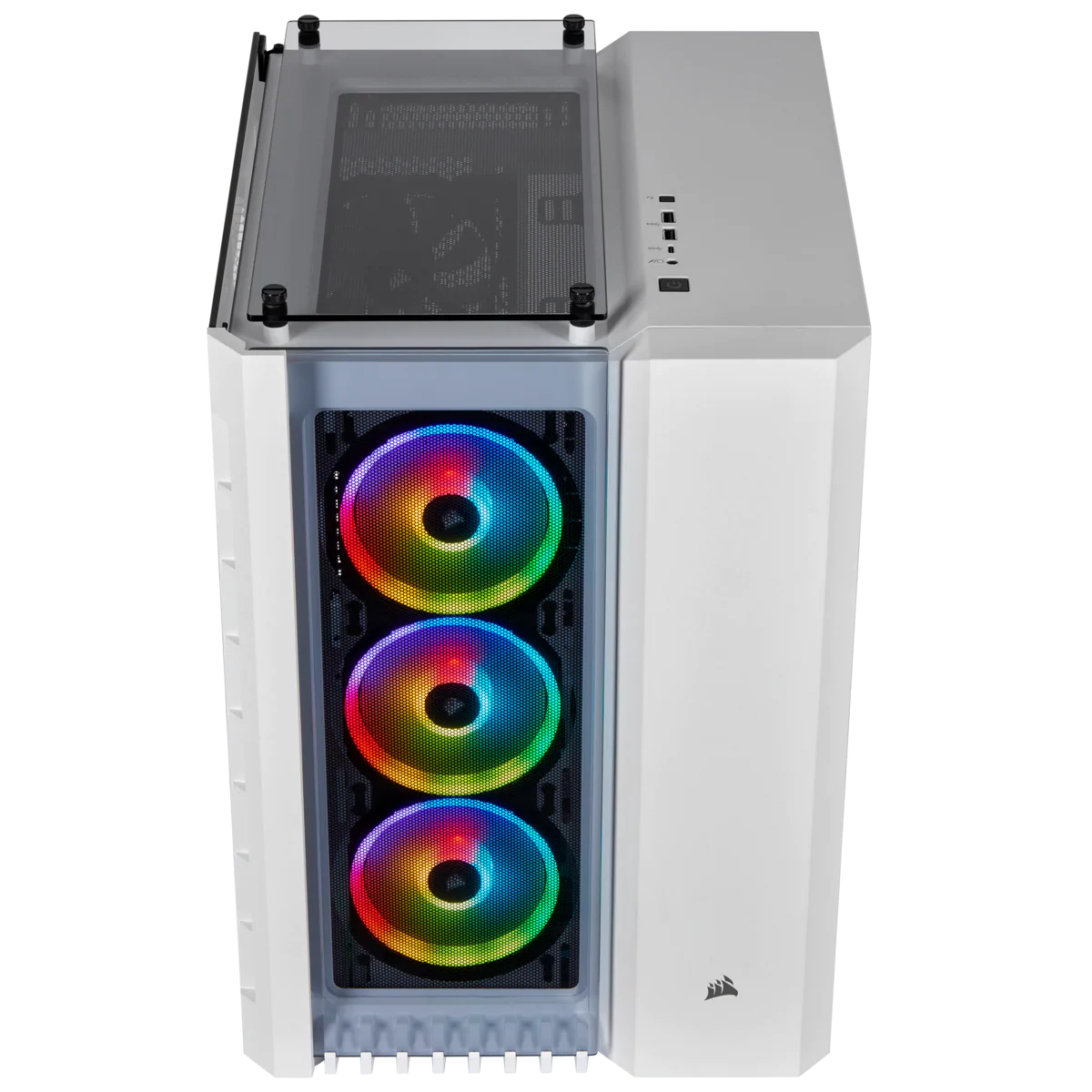 Gabinete Corsair Crystal 680X RGB ATX Tempered Glass Smart White (2736)