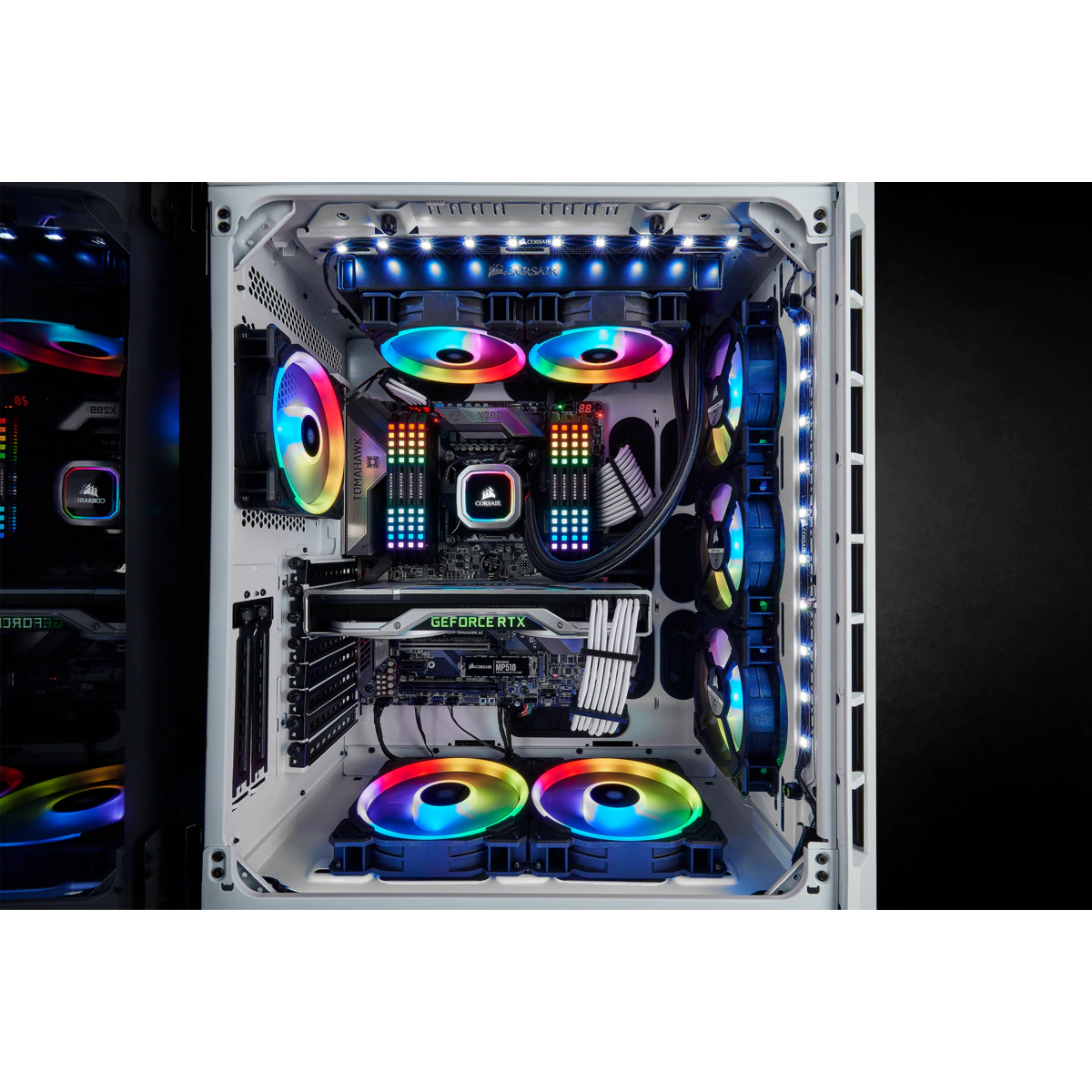 Gabinete Corsair Crystal 680X RGB ATX Tempered Glass Smart White (2736)