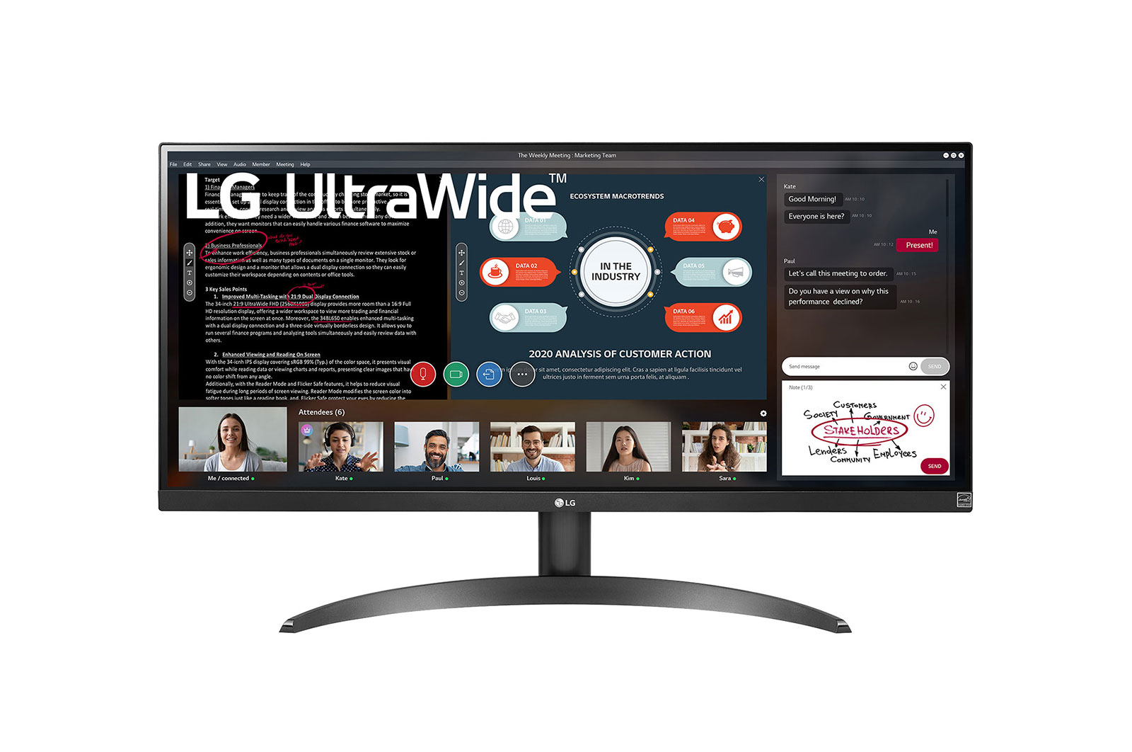 MONITOR LG 29 ULTRA WIDE 29WP500-B WFHD (II) (9362)