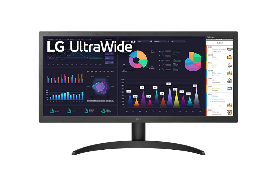 Monitor LG 26 ULTRAWIDE 26WQ500-B WFHD NARROW BEZEL
