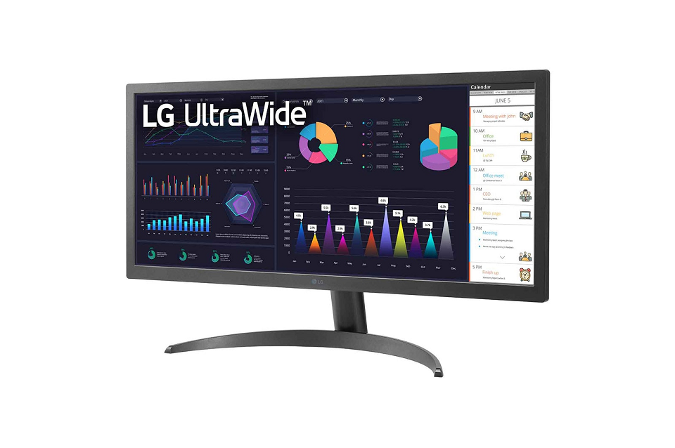 Monitor LG 26 ULTRAWIDE 26WQ500-B WFHD NARROW BEZEL