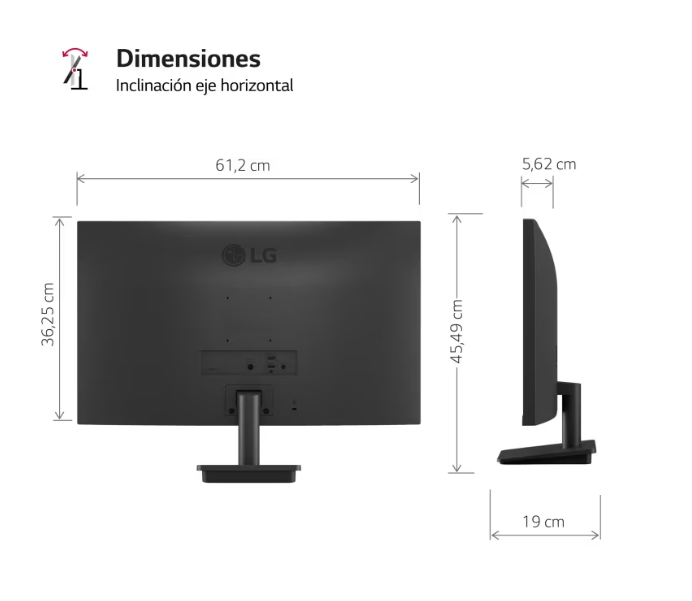 Monitor LG 27 LED 27MS500 HDMI FULL HD