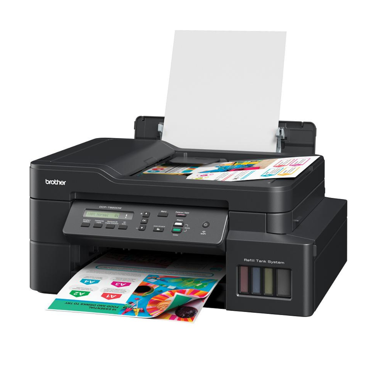 MULTIFUNCION INKTANK BROTHER DCP-T830DW SISTEMA CONTINUO