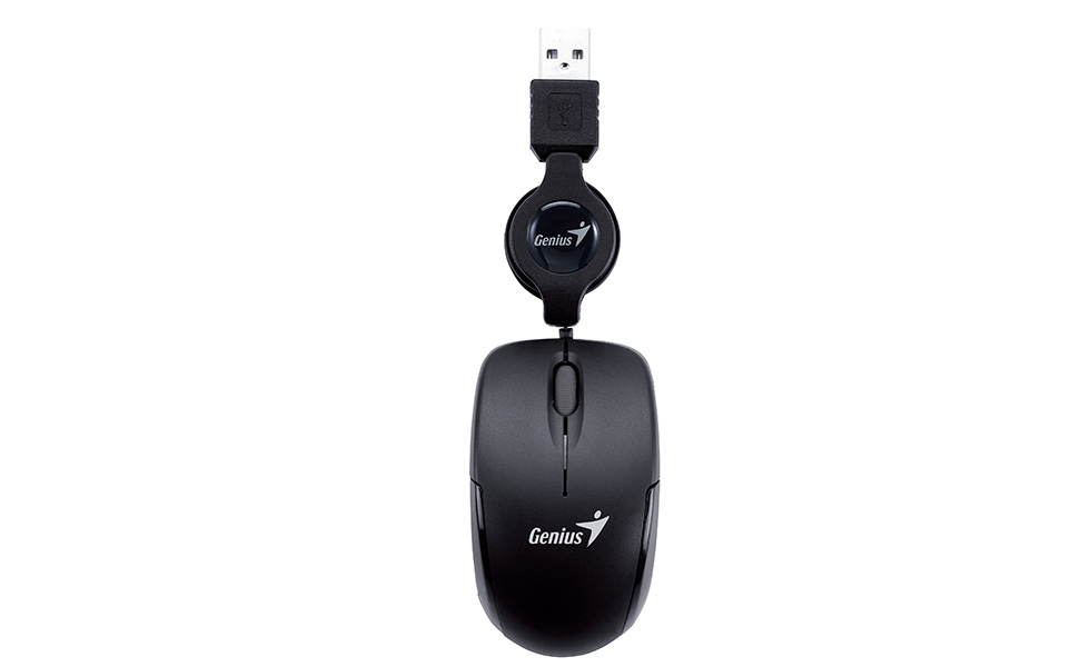 Mouse Genius Micro Traveler Black USB (7885)