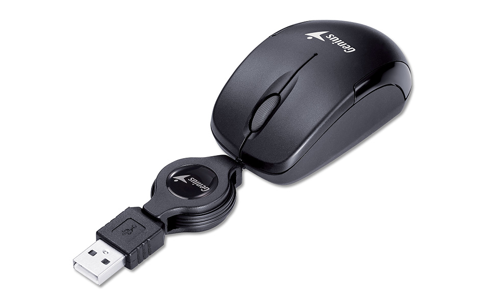 Mouse Genius Micro Traveler Black USB (7885)