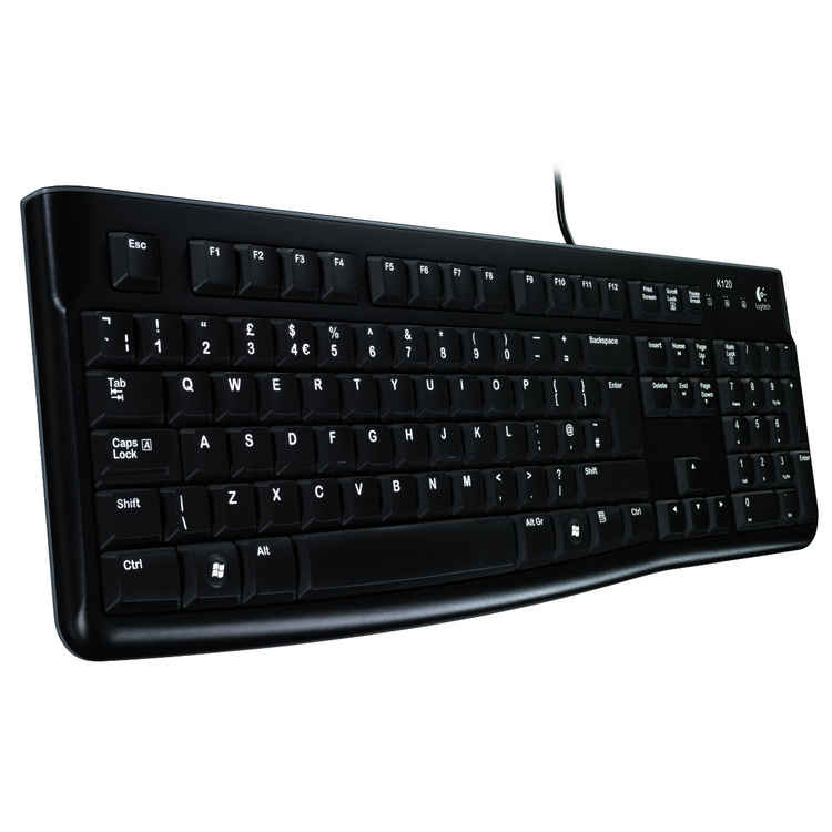 Teclado Logitech K120 Black 920-004422