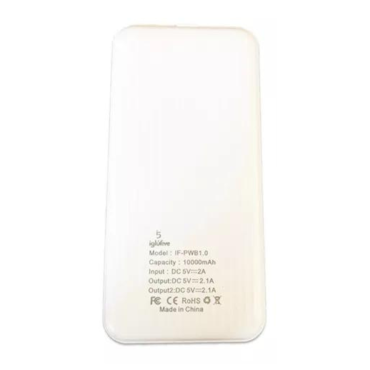 Cargador Portatil Powerbank Celular Usb 10000 Mah Iglufive