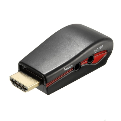 IntCo Adaptador Tipo C a HDMI VGA USB 3.0 USB C de carga 5V KQ-0