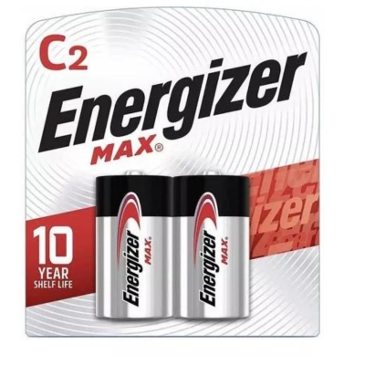 Pilas C2 Energizer Alcalinas x 2 Unidades