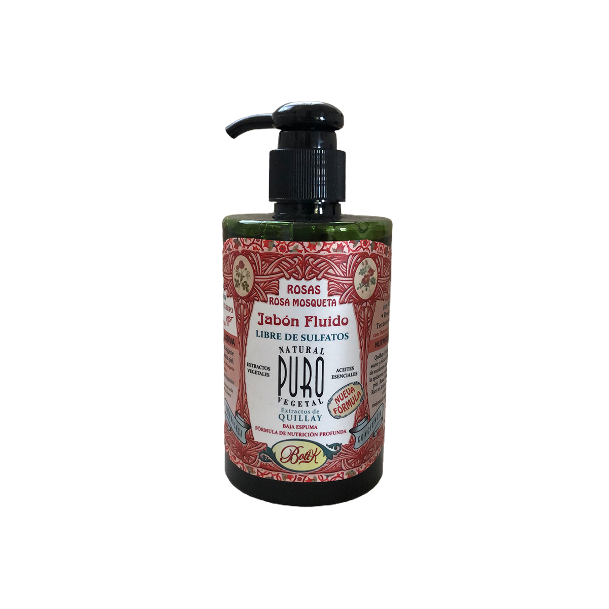 Jab�n Fluido Rosa Mosqueta sin sulfatos Boti-k