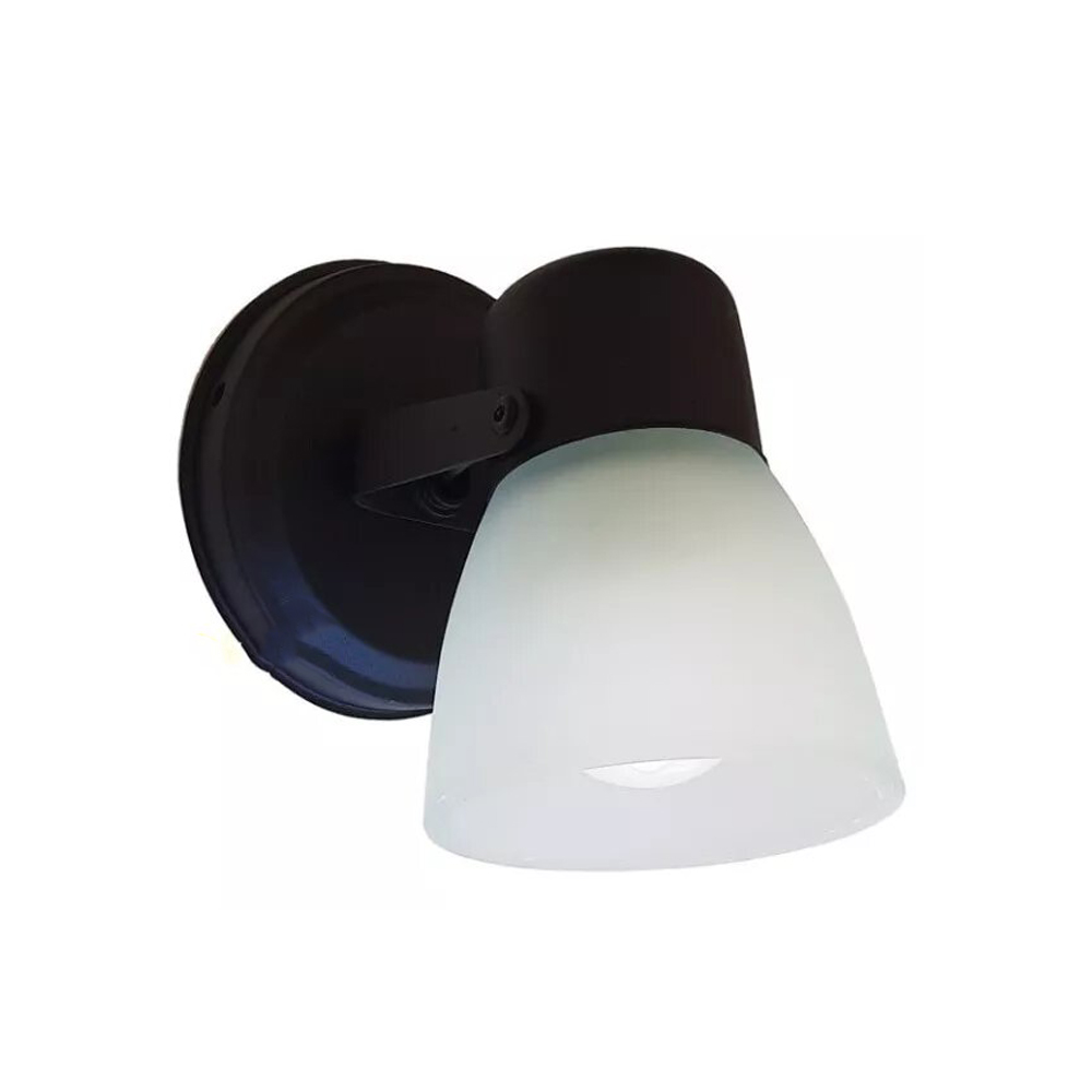 Aplique de Pared 1 Luz E27 Direccional con Tulipa Color Blanco