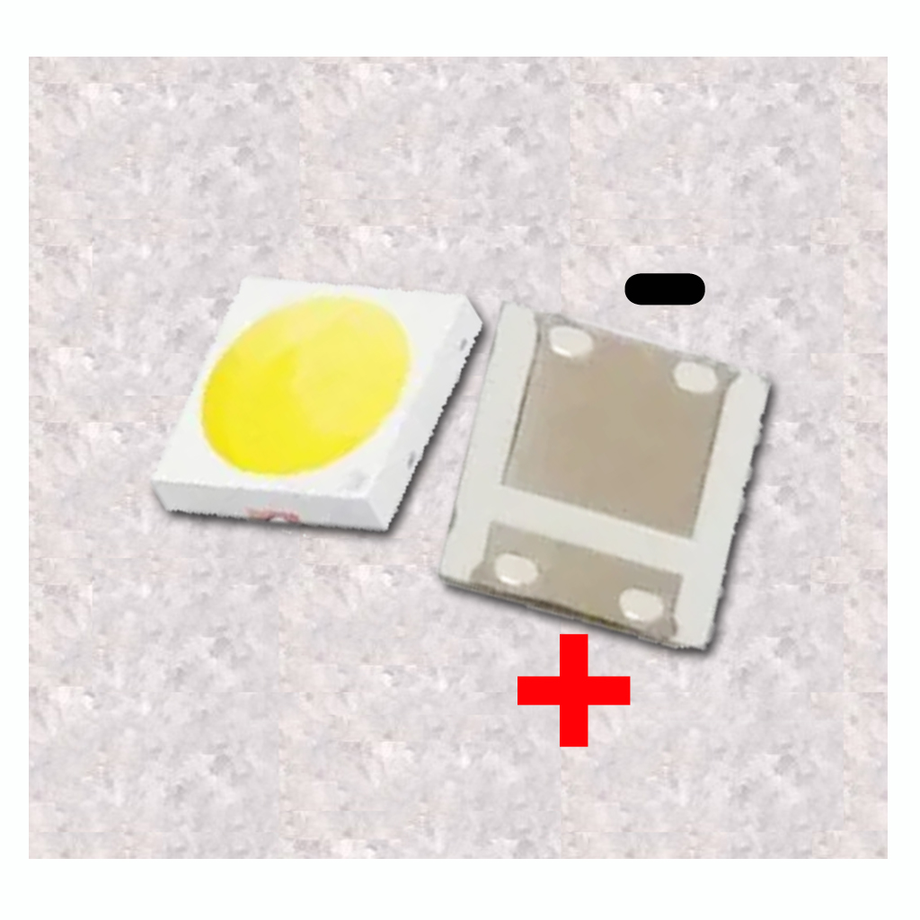 Led Smd 3535 3v 1w Ánodo Fino Backlight Tv