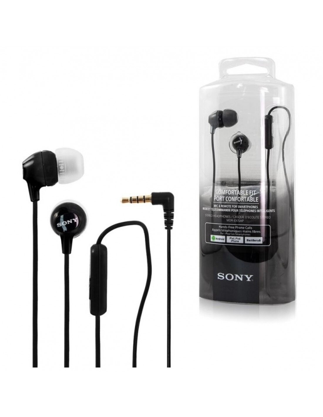 Auriculares In-ear Sony Mdr-ex15ap Con Micrófono
