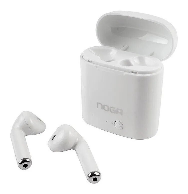 Auriculares Inalámbricos Bluetooth Noga Twins 2 Blancos