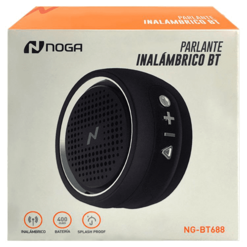 Parlante Portátil Bluetooth Noga Splash Proof