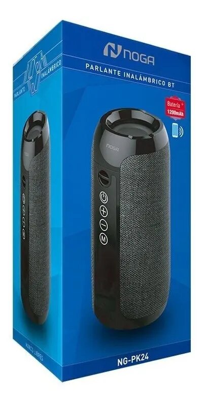 Parlante Portátil Bluetooth Noga PK-24