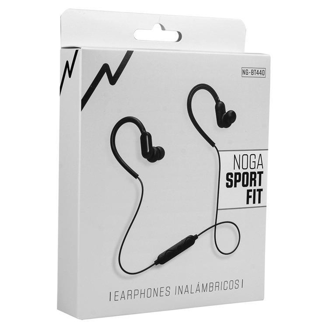 Auriculares Inalámbricos Noga Bluetooth Sport Con Micrófono Bt-440