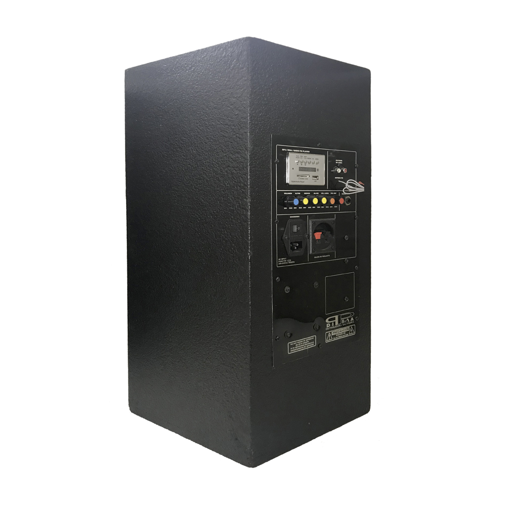 Par De Parlantes Potenciados 12 Pulgadas USB, SD 250W