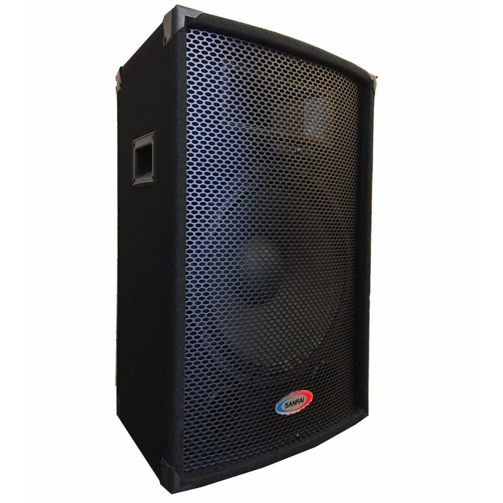 Juego De Parlantes Pasivos 12 Pulgadas Con Driver Trapezoidal 200W RMS 8 Ohms