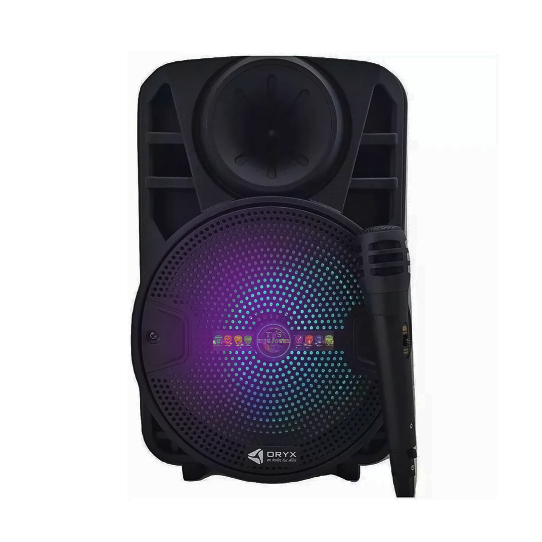 Parlante Portátil 8 Pulgadas Inalámbrico Bluetooth Micrófono Karaoke