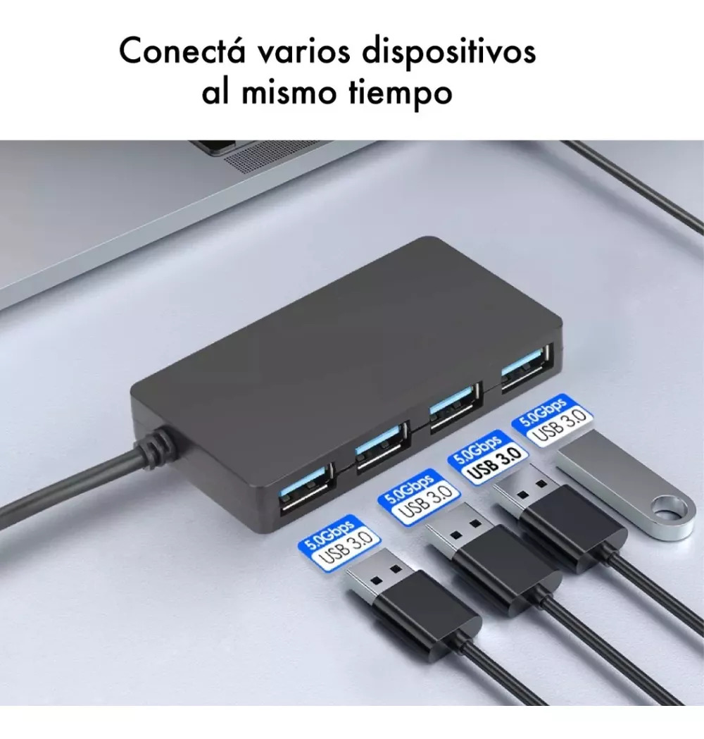Hub USB 3.0 Multiplicador 4 Puertos USB Noga NGH-52