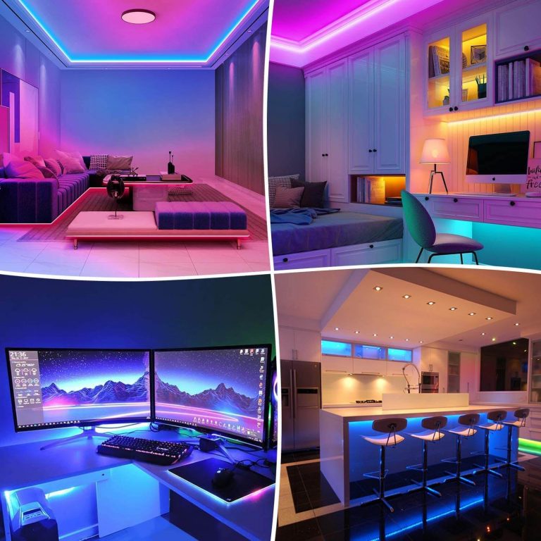 Kit Tira LED 2835 RGB Exterior 5 mts Completo Con Control Y Fuente