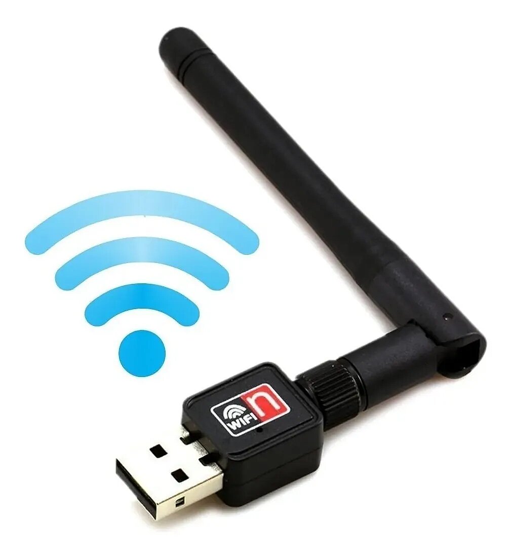 Adaptador USB 2.0 WiFi 802.11n Con Antena Wireless 300Mbps