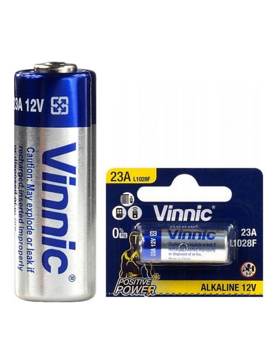 Pila Vinnic 23A Alcalina Blister x 1