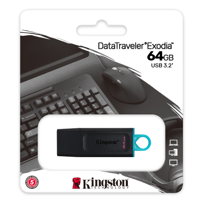 Pendrive Kingston DataTraveler Exodia DTX/64 64GB