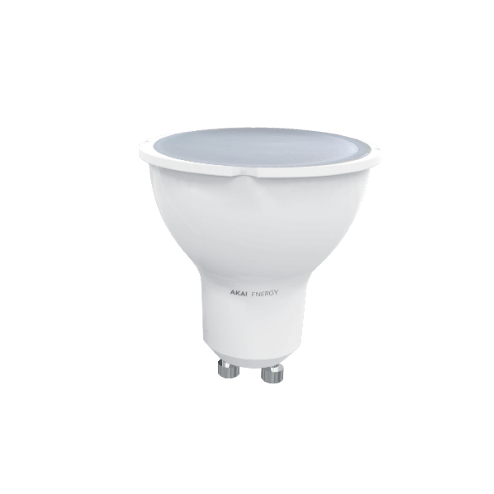 Lámpara LED Dicroica GU10 7W Akai 220V Blanco Frío