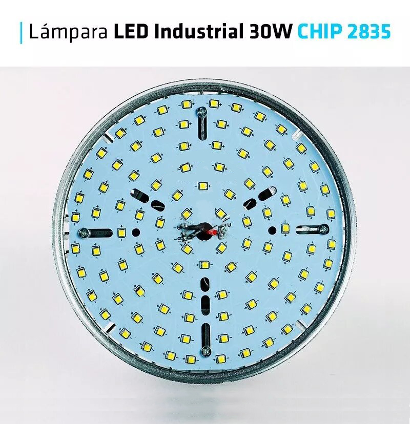 Lámpara Led Galponera Serie T E40 65w Akai 220v Blanco Fría