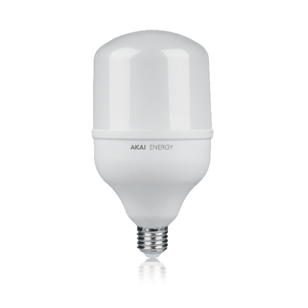 Lámpara Led Galponera Serie T E27 55w Akai 220v Blanco Fría