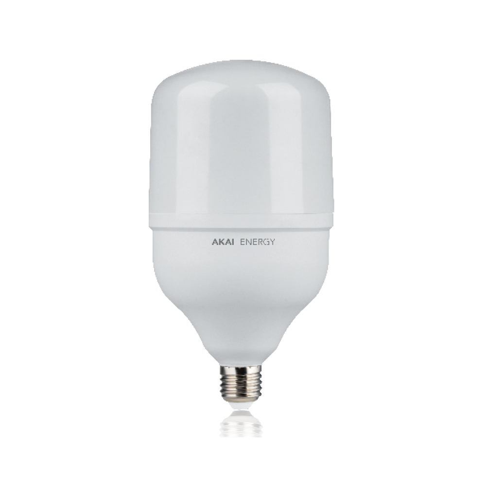 Lámpara Led Galponera Serie T E27 45w Akai 220v Blanco Fría