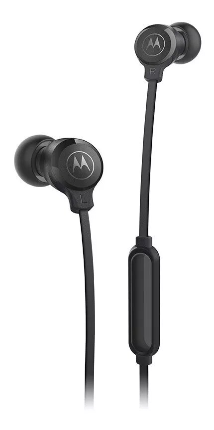 Auricular In-ear Motorola Earbuds 3 Negros