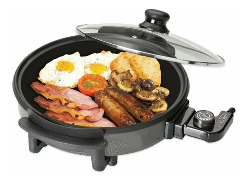 Multicocina Sartén Eléctrica Olla Winco W-52 Grill 5 Niveles