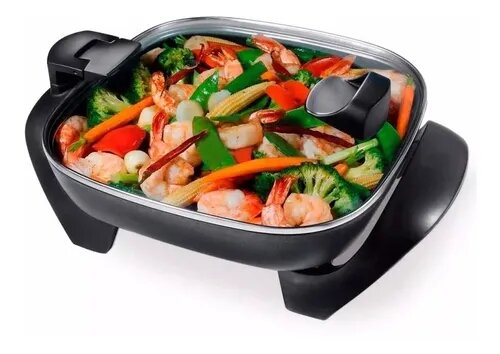 Multicocina Sartén Eléctrica Olla Parrilla Pizzería Winco W55