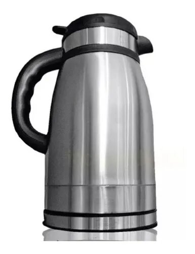 Jarra Pava Eléctrica Termo Ideal Mate Acero 1,5 L Winco W-76