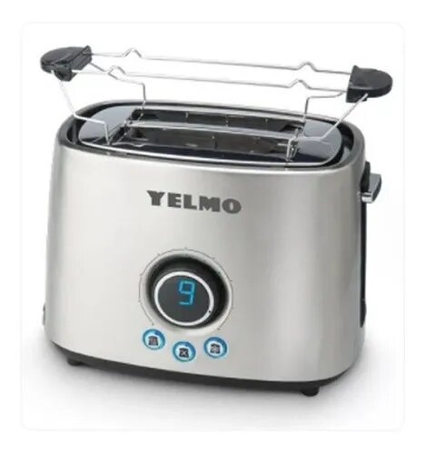 Tostadora Electrica Yelmo To-3007 9 Niveles Acero Inoxidable 1000w