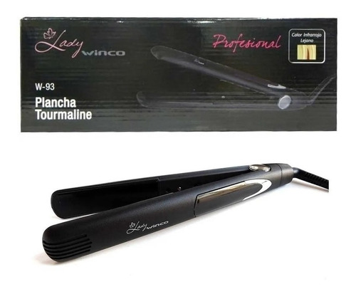 Planchita de Pelo Profesional Alisador Anti Frizz Winco W-93