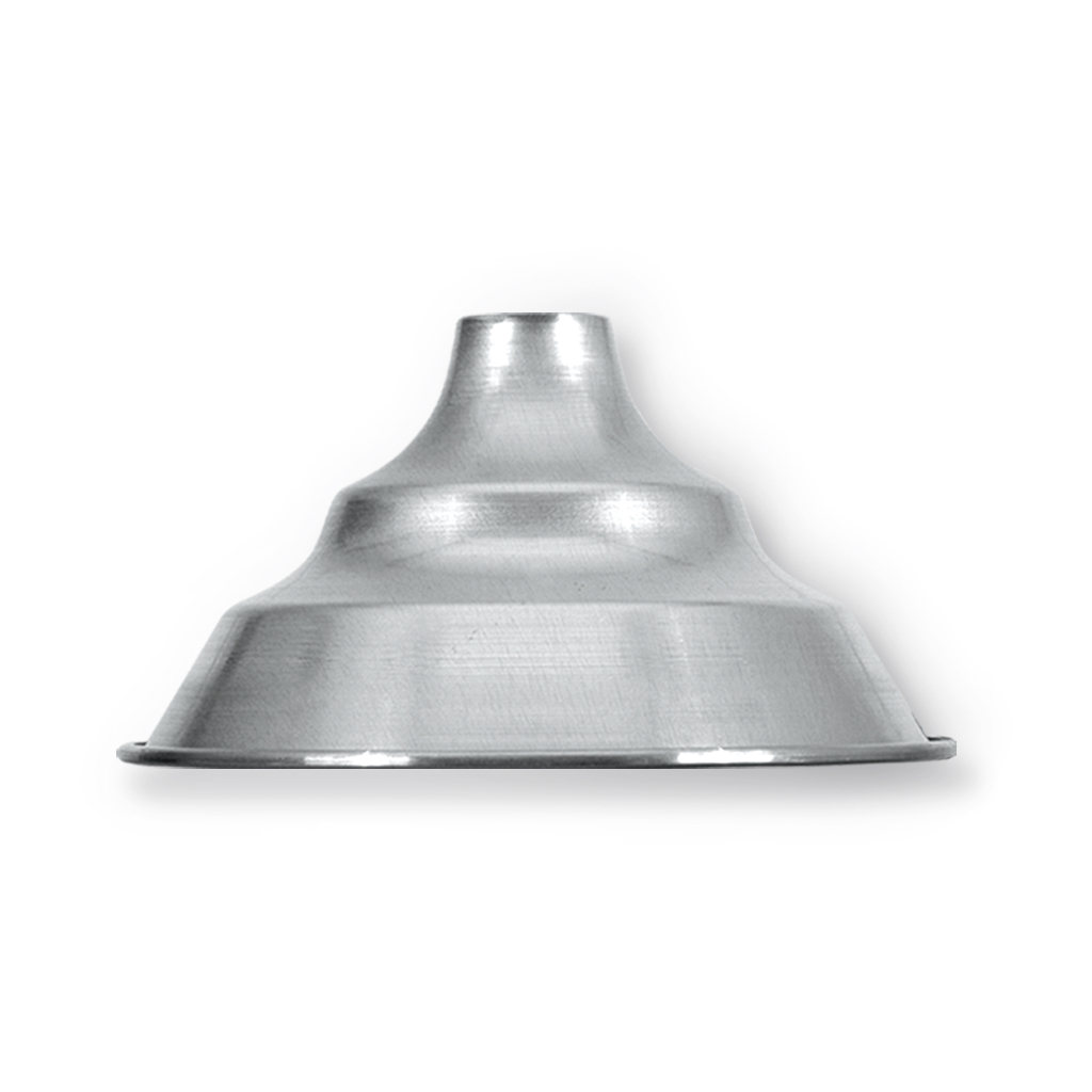 Campana Aluminio 25cm Pantallas Para Galpón Depósito Vintage