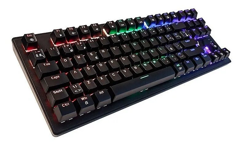 Teclado Gamer Mecánico Pc Retroiluminado Rgb Noga Ganon Xs