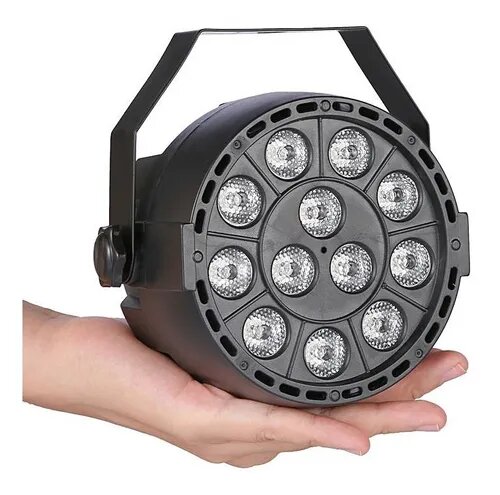 Luz Proton Par 12 Led Alta Luminosidad Audiorítmico DMX RGB