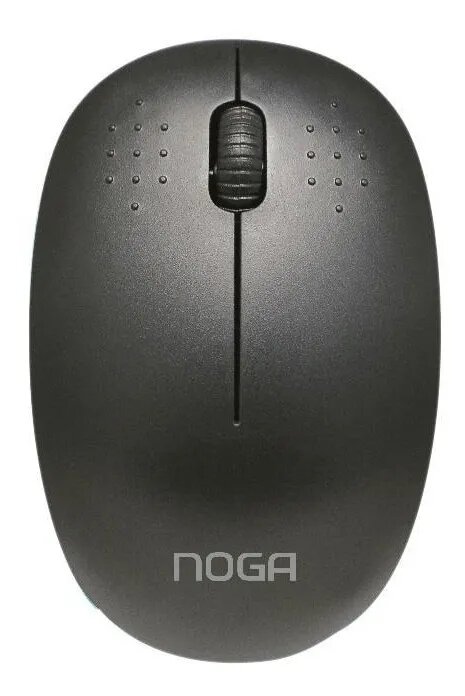 Mouse Inalámbrico Noga Óptico Ng-900u Negro 800 dpi