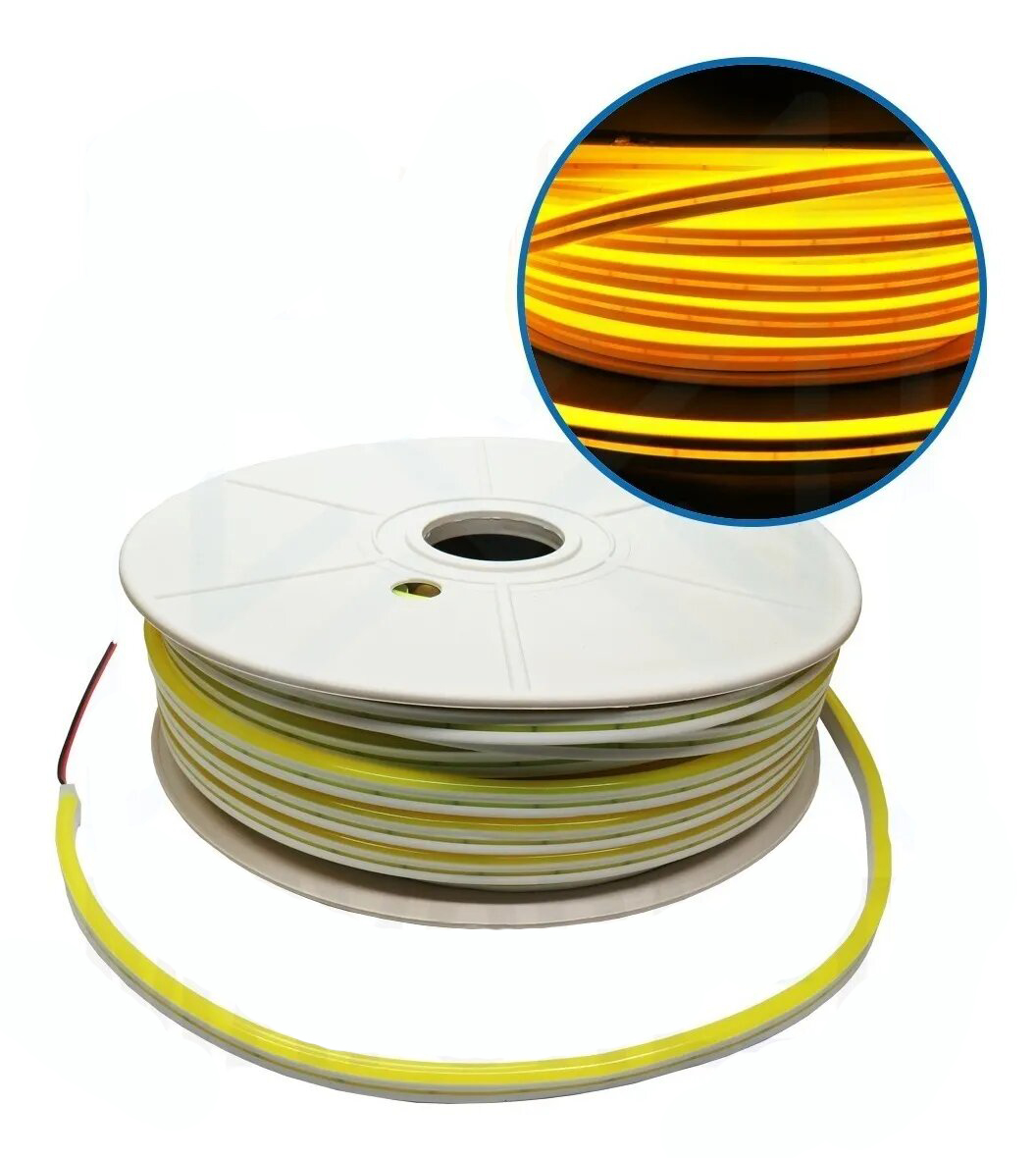 Manguera Neón Led Color Fijo Exterior Flexible 12v (Precio Por Metro)