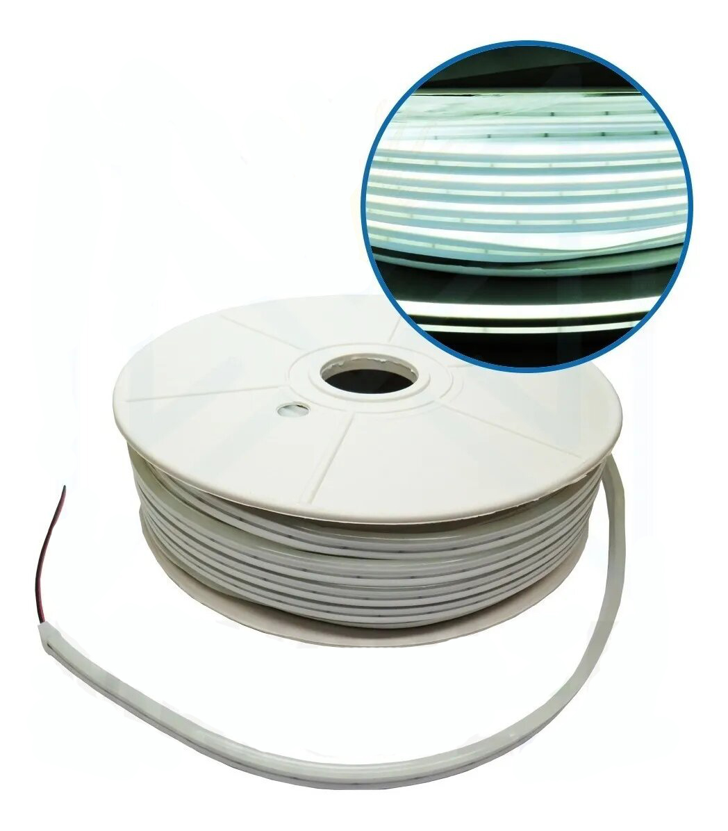 Manguera Neón Led Color Fijo Exterior Flexible 12v (Precio Por Metro)