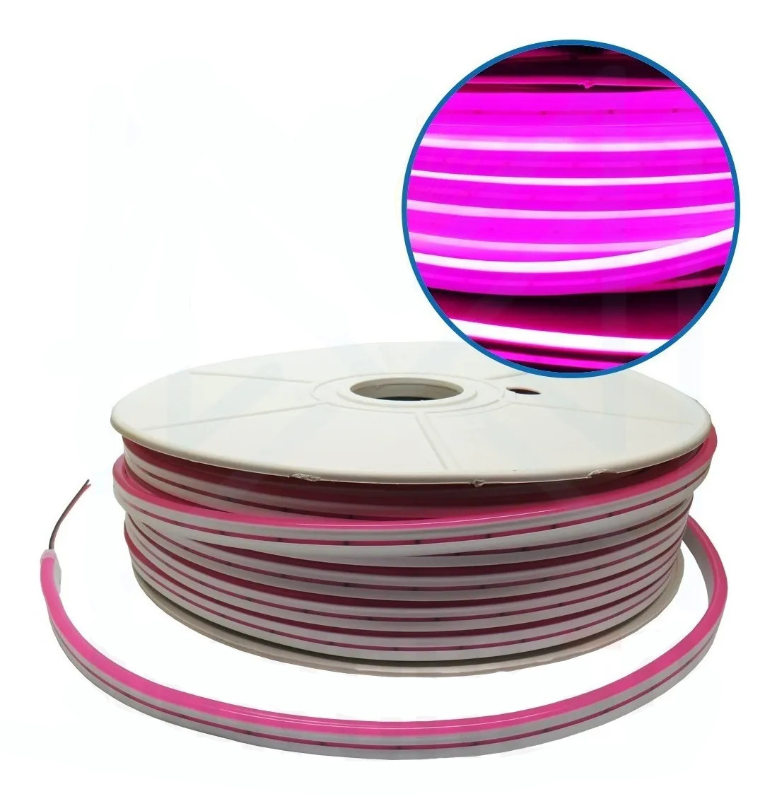 Manguera Neón Led Color Fijo Exterior Flexible 12v (Precio Por Metro)